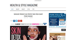 Desktop Screenshot of healthandstylemag.com